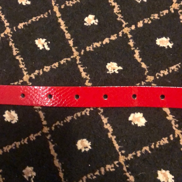 Patent red Express belt - Picture 3 of 3
